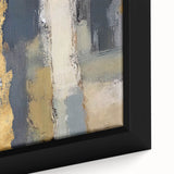 Layered Terrain – Earth Tone Abstract Wall Art in Olive and Gold