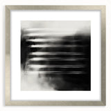 Minimalist Abstract Painting - Black & White Modern Wall Art