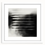 Minimalist Abstract Painting - Black & White Modern Wall Art