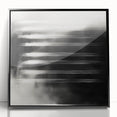 Minimalist Abstract Painting - Black & White Modern Wall Art