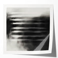 Minimalist Abstract Painting - Black & White Modern Wall Art