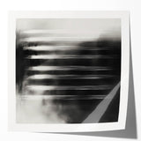 Minimalist Abstract Painting - Black & White Modern Wall Art