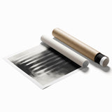 Minimalist Abstract Painting - Black & White Modern Wall Art