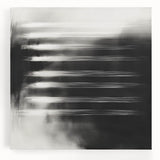 Minimalist Abstract Painting - Black & White Modern Wall Art