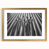 Urban Skyline Canvas Prints - Abstract Shadow City Art