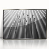 Urban Skyline Canvas Prints - Abstract Shadow City Art