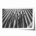 Urban Skyline Canvas Prints - Abstract Shadow City Art