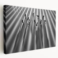 Urban Skyline Canvas Prints - Abstract Shadow City Art