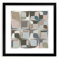 Retro Harmony – Minimalist Abstract Wall Art in Soft Earthy Tones