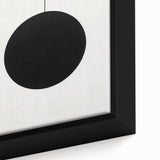 Minimalist Wall Art for Modern Homes – Geometric Black Circle Design
