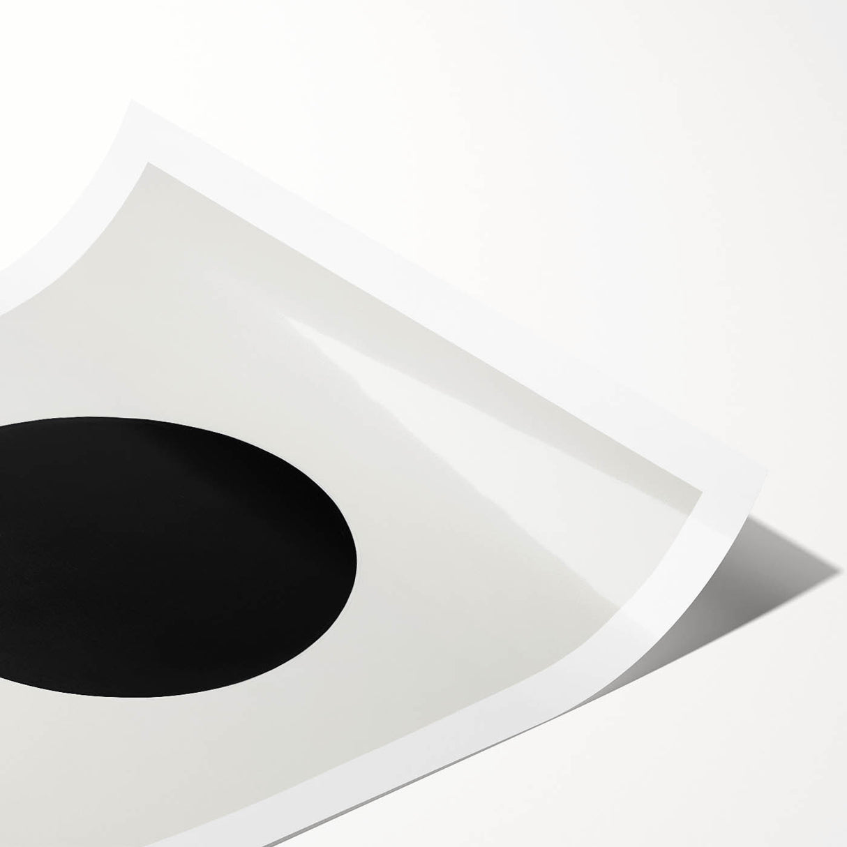 Minimalist Wall Art for Modern Homes – Geometric Black Circle Design