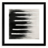 Modern Abstract Wall Art - Black & White Minimalist Canvas
