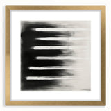 Modern Abstract Wall Art - Black & White Minimalist Canvas