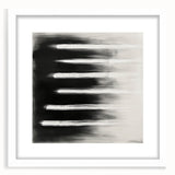 Modern Abstract Wall Art - Black & White Minimalist Canvas