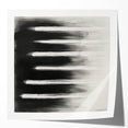 Modern Abstract Wall Art - Black & White Minimalist Canvas
