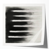 Modern Abstract Wall Art - Black & White Minimalist Canvas