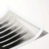 Modern Abstract Wall Art - Black & White Minimalist Canvas