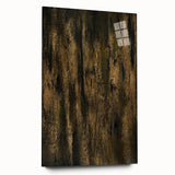 Luxury Moody Modern Wall Art - Abstract Gold & Black Canvas Print