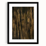 Luxury Moody Modern Wall Art - Abstract Gold & Black Canvas Print