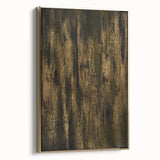 Luxury Moody Modern Wall Art - Abstract Gold & Black Canvas Print