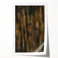 Luxury Moody Modern Wall Art - Abstract Gold & Black Canvas Print