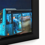 Urban Architectural Wall Art - Illuminated City Arch Print