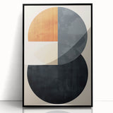 Modern Geometric Wall Décor – Minimalist Abstract Circle Composition