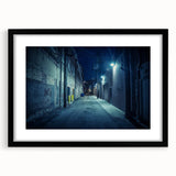 Urban Scenery Wall Art – Dark Cityscape Photography Prints on Canvas