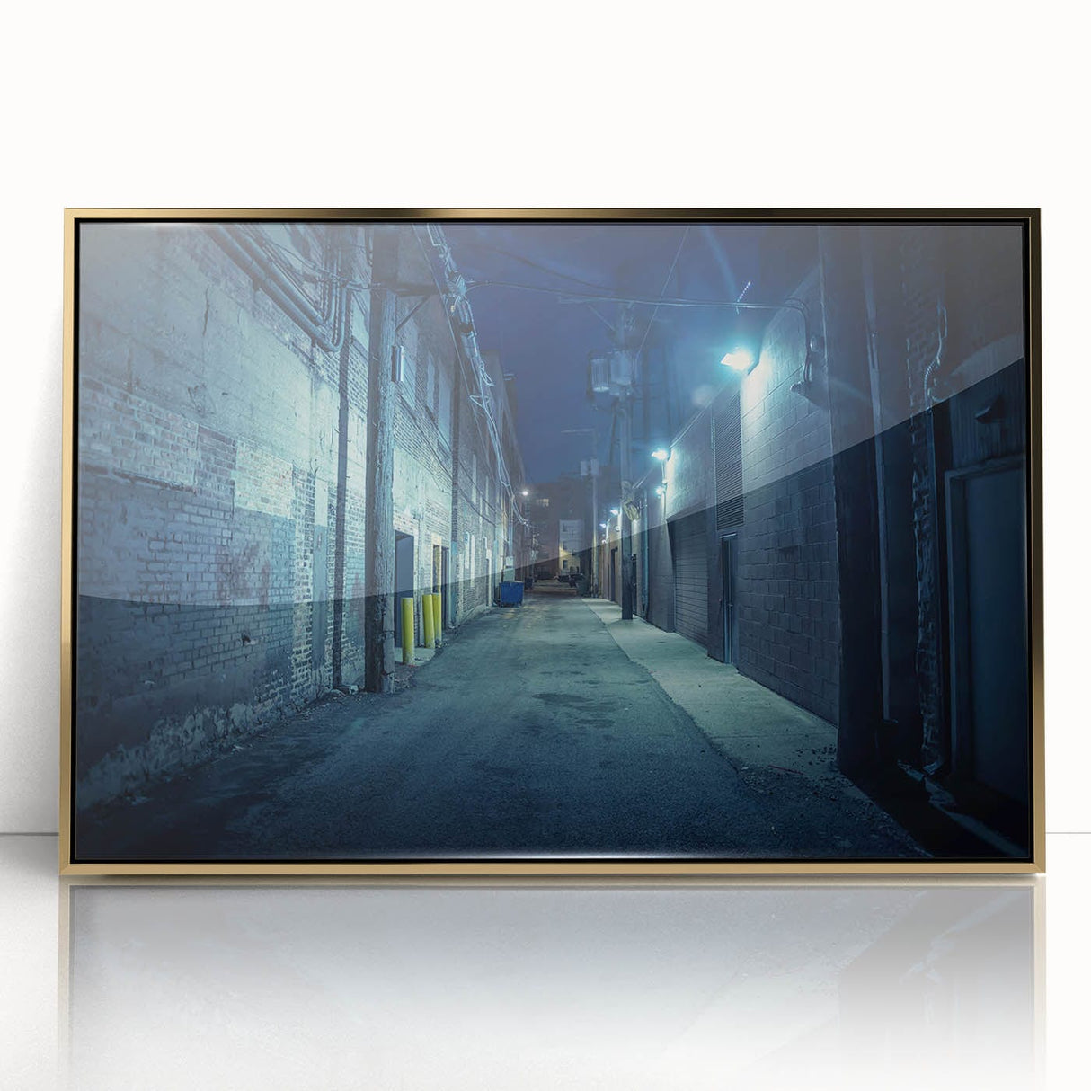 Urban Scenery Wall Art – Dark Cityscape Photography Prints on Canvas