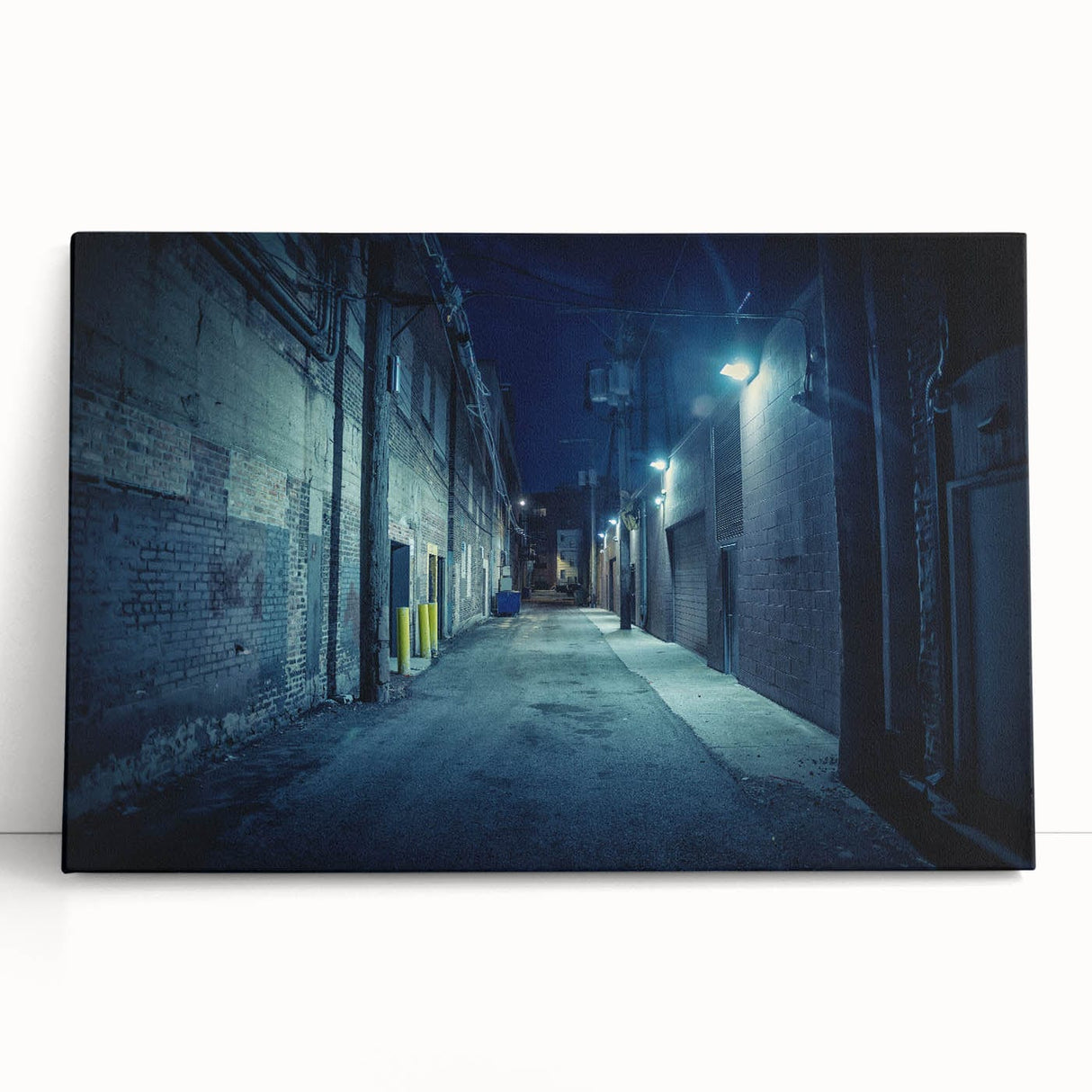 Urban Scenery Wall Art – Dark Cityscape Photography Prints on Canvas