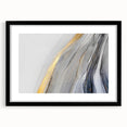 Modern Fluid Art Prints - Abstract Fluid Canvas Art in Gold and Gray