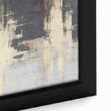 Industrial Fade – Neutral Abstract Wall Art in Gold and Gray Tones