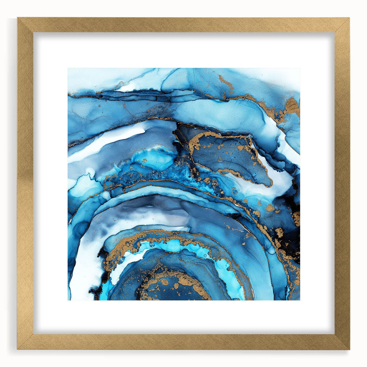 Fluid Abstract Art Collection - Modern Fluid Art Prints in Pink & Gray