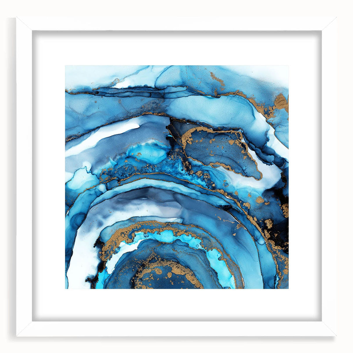 Fluid Abstract Art Collection - Modern Fluid Art Prints in Pink & Gray