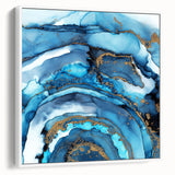 Fluid Abstract Art Collection - Modern Fluid Art Prints in Pink & Gray