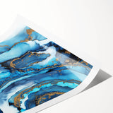 Fluid Abstract Art Collection - Modern Fluid Art Prints in Pink & Gray