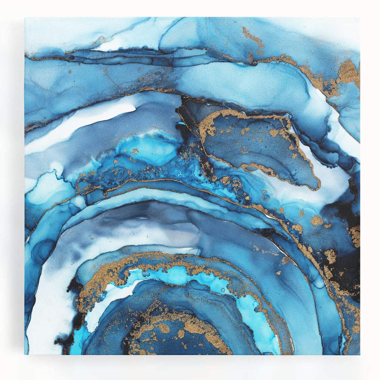 Fluid Abstract Art Collection - Modern Fluid Art Prints in Pink & Gray