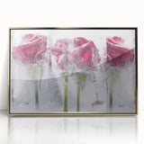 Frozen Roses Elegance - Fine Art Photography Acrylic Prints
