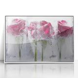 Frozen Roses Elegance - Fine Art Photography Acrylic Prints