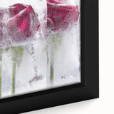 Frozen Roses Elegance - Fine Art Photography Acrylic Prints