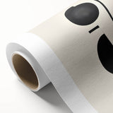 Minimalist Abstract Canvas Prints – Geometric Black & Beige Wall Art