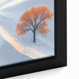 Winter Serenity – Orange Tree Landscape Art Prints & Nature Wall Art