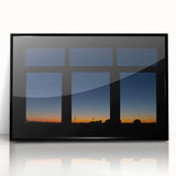 Metropolitan Photography Art – Urban Sunset Cityscape Print