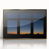 Metropolitan Photography Art – Urban Sunset Cityscape Print