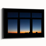 Metropolitan Photography Art – Urban Sunset Cityscape Print