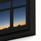 Metropolitan Photography Art – Urban Sunset Cityscape Print