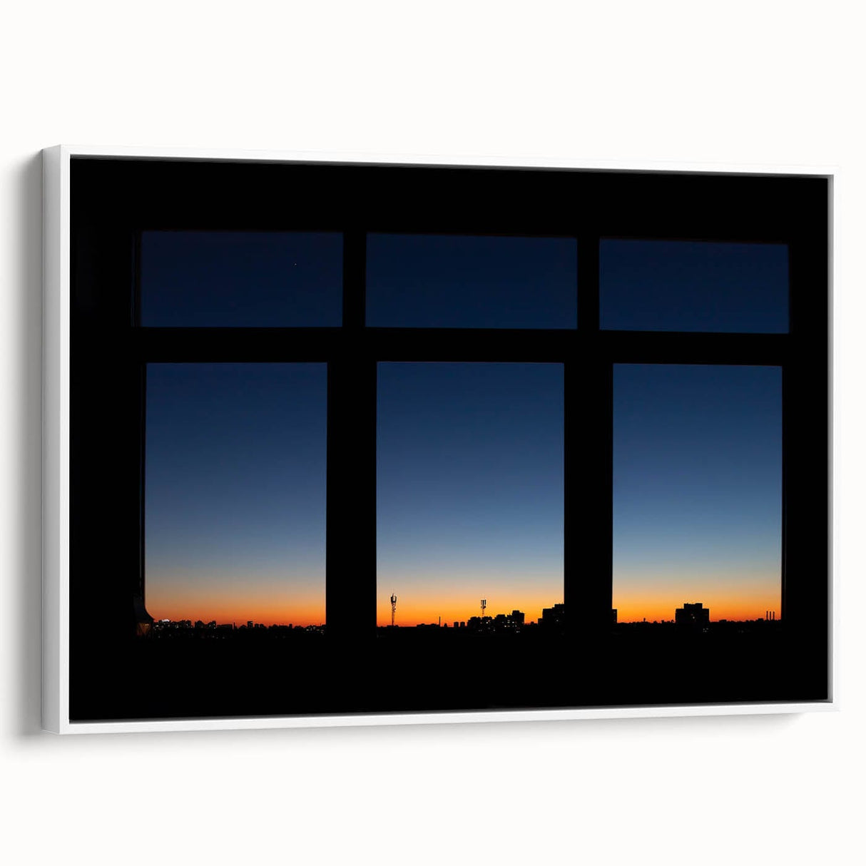 Metropolitan Photography Art – Urban Sunset Cityscape Print