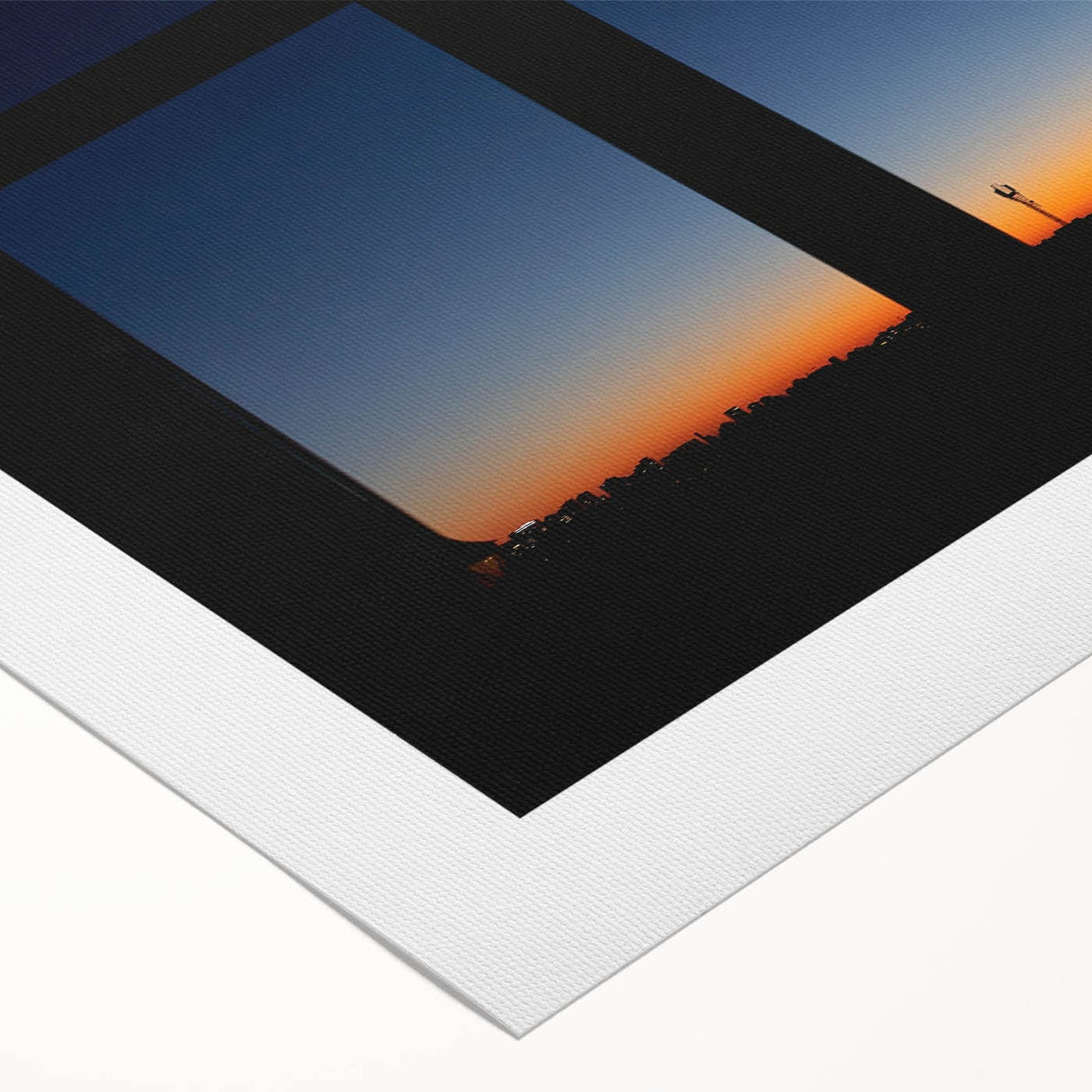 Metropolitan Photography Art – Urban Sunset Cityscape Print