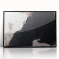 Earthen Harmony Abstracts - Bold Black & Brown Abstract Wall Art