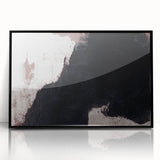 Earthen Harmony Abstracts - Bold Black & Brown Abstract Wall Art